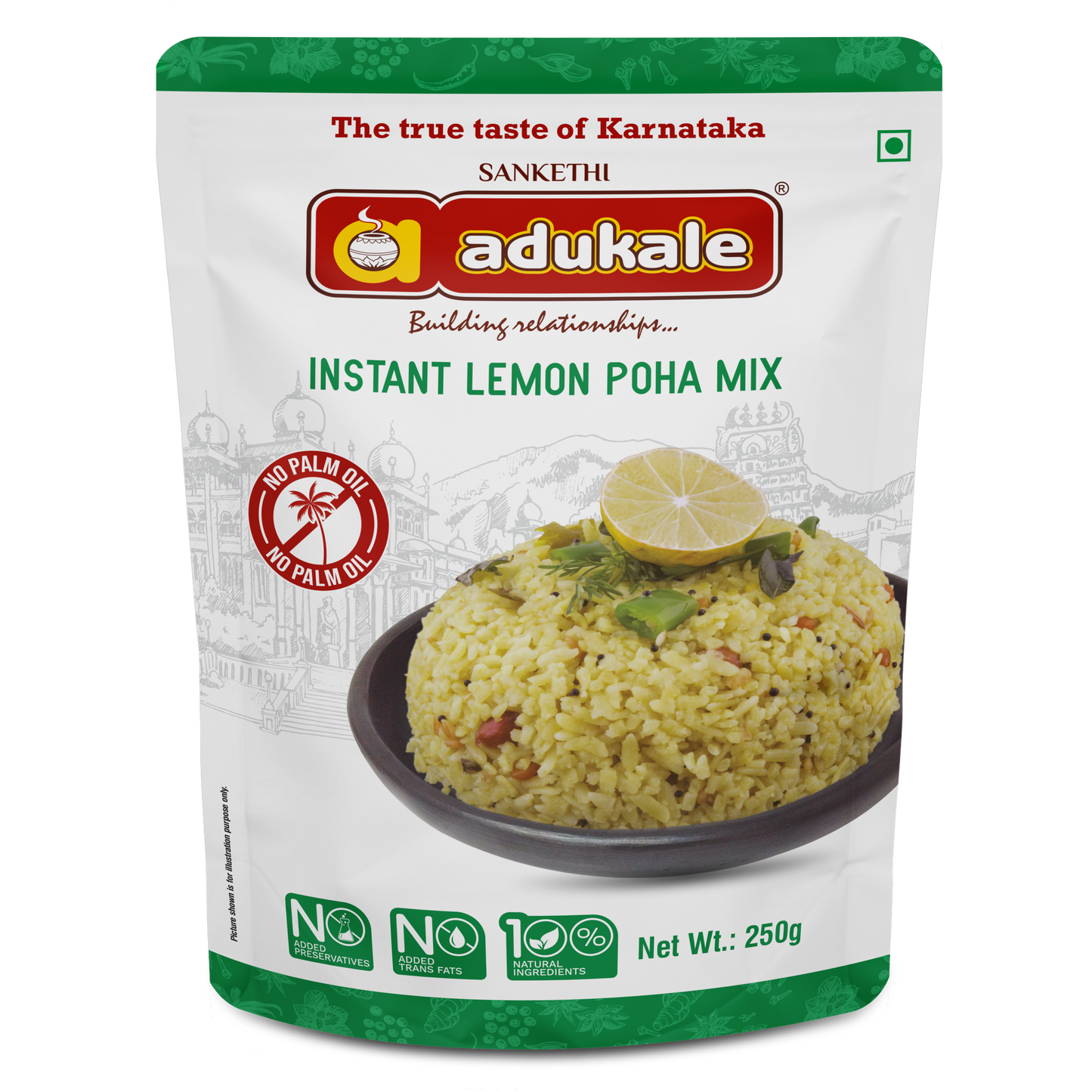 Instant Lemon Poha Mix